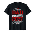 Proud Dad Class 2027 Graduate T-Shirt - Fun Novelty Design for Adults - T-Shirt, Sweatshirt, Hoodie