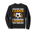 I Camei Cheered I Forgot Snacks Sweatshirt - Aesthetic Graphic Men Women - T-Shirt, Sweatshirt, Hoodie