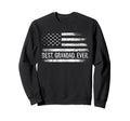 Best Grandad Ever American Flag Gifts Sweatshirt - Custom Art Print Unisex - T-Shirt, Sweatshirt, Hoodie