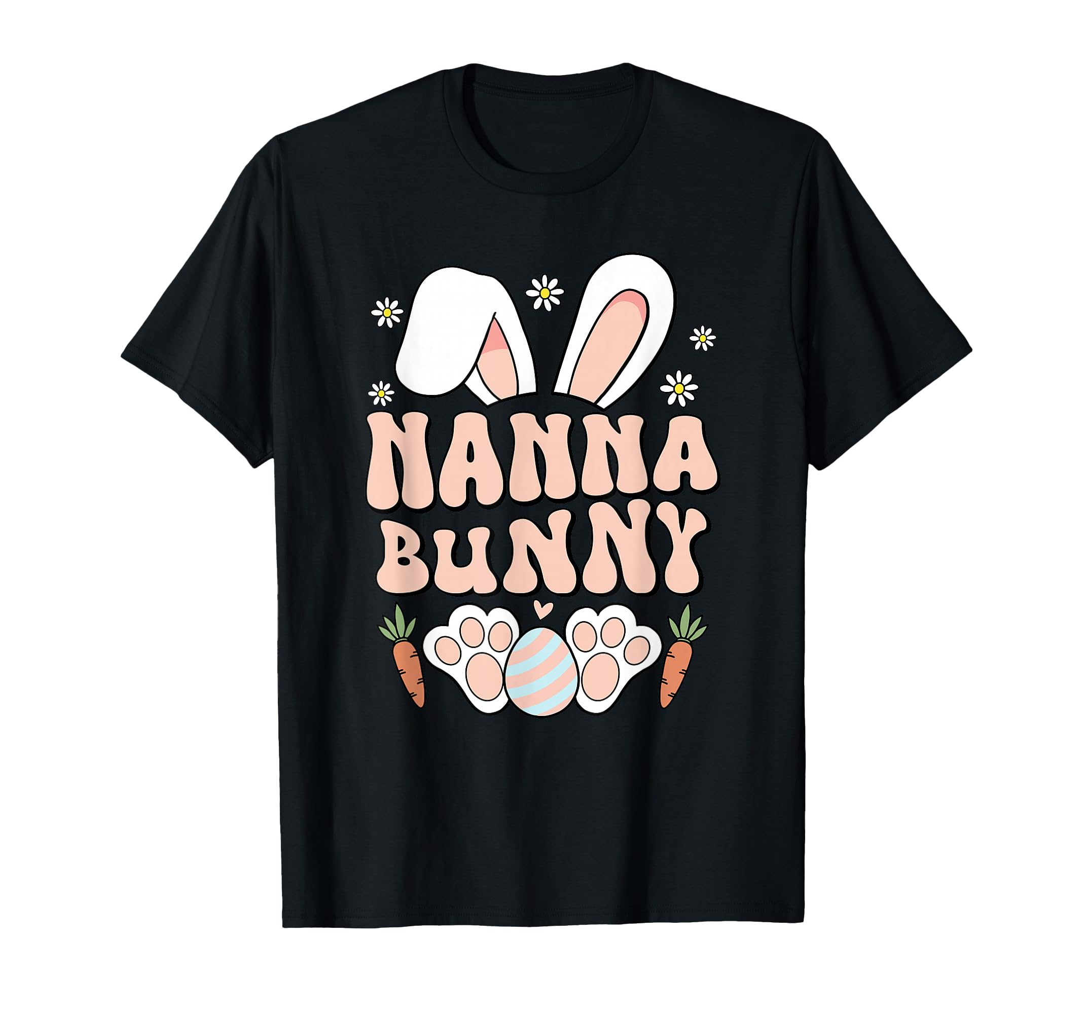 Nanna Bunny Ears Easter Family Matching T-Shirt - Unique Graphic for Adults - T-Shirt, Sweatshirt, Hoodie