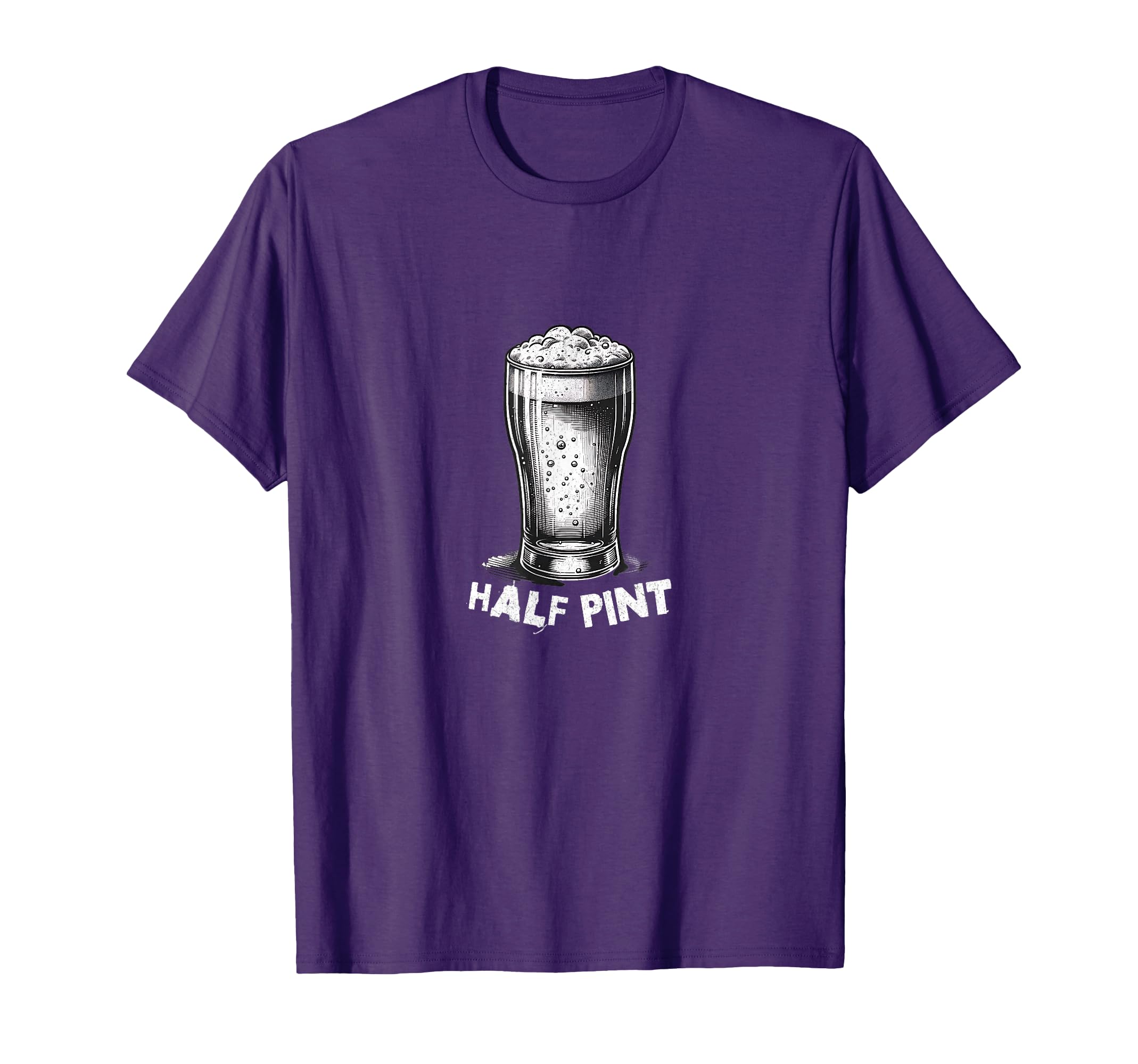 Funny Half Pint Father And Son T-Shirt - Fun Novelty Design for Adults - T-Shirt, Sweatshirt, Hoodie
