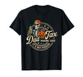 Skeleton Papa Halloween Funny Dad Tax T-Shirt - Minimalist Print Unisex - T-Shirt, Sweatshirt, Hoodie