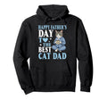 Happy Fathers Day To Best Manx Cat Dad Hoodie - Fun Novelty Design Unisex - T-Shirt, Sweatshirt, Hoodie