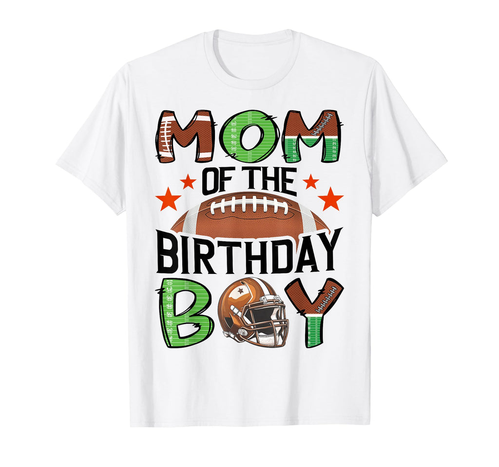 Mom Birthday Football Lover Game Day T-Shirt - Minimalist Print for Adults - T-Shirt, Sweatshirt, Hoodie