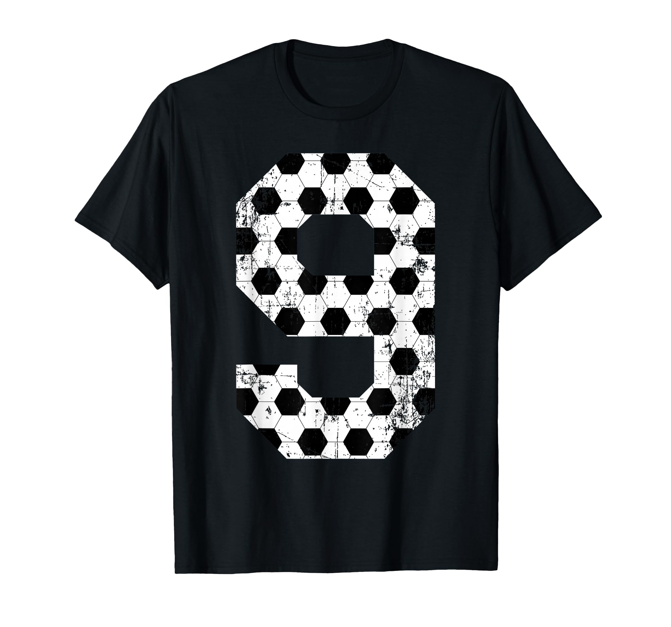 Soccer 9 Jersey Number T-Shirt - Casual Everyday Wear Men Women - T-Shirt, Sweatshirt, Hoodie