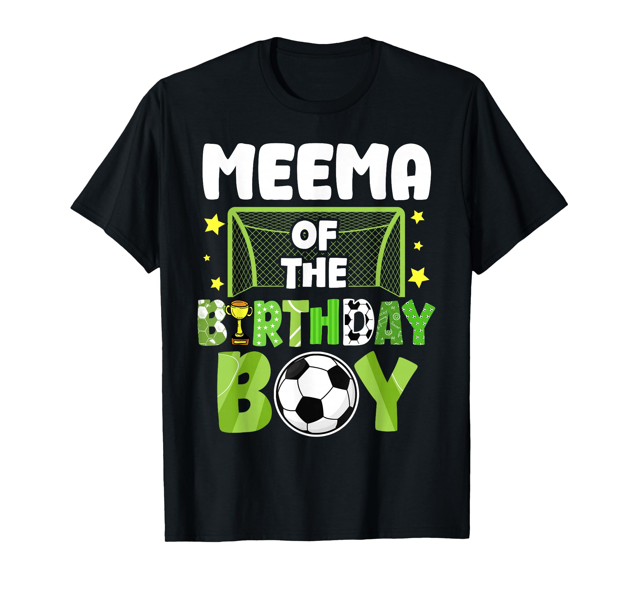 Soccer Meema Birthday Party Family T-Shirt - Aesthetic Graphic Men Women - T-Shirt, Sweatshirt, Hoodie