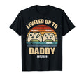 Leveled Up To Daddy Sunset Gamer Gaming T-Shirt - Custom Art Print Unisex - T-Shirt, Sweatshirt, Hoodie
