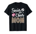 Soccer And Cheer Mom Leopard T-Shirt - Trendy Graphic Men Women - T-Shirt, Sweatshirt, Hoodie