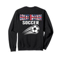 Proud Great Britain Soccer Fans Sweatshirt - Aesthetic Graphic for Adults - T-Shirt, Sweatshirt, Hoodie