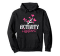 Activity Assistant Appreciation Heart Hoodie - Unique Graphic Unisex - T-Shirt, Sweatshirt, Hoodie