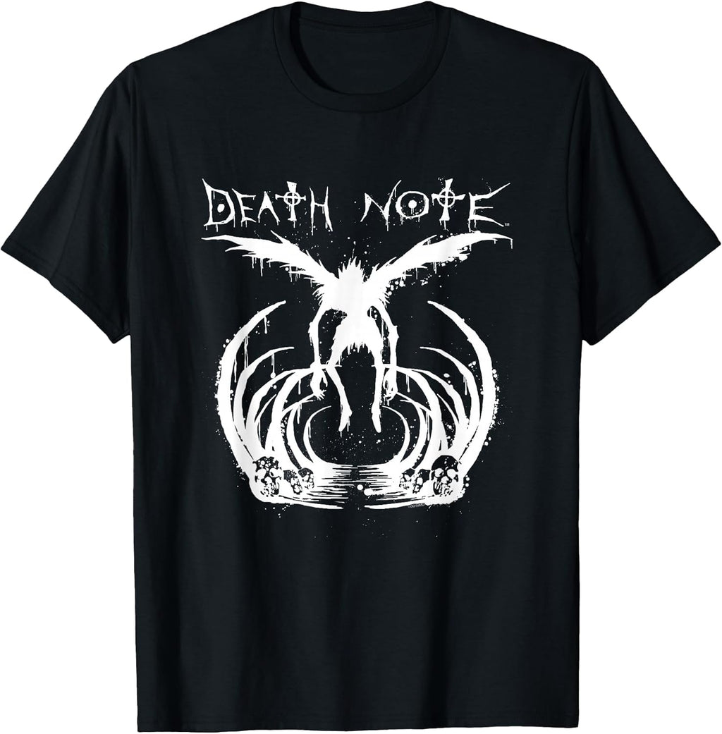 Ryuk Splatter Silhouette Anime - Adult & Kids T-Shirts, Sweatshirts & Hoodies apparel design preview 1
