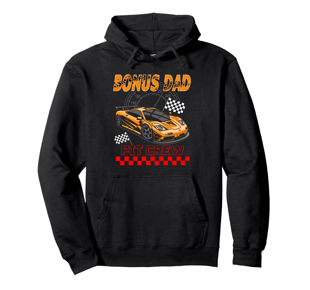 Race Car Birthday Party Racing Family Hoodie - Graphic Print Men Women - T-Shirt, Sweatshirt, Hoodie