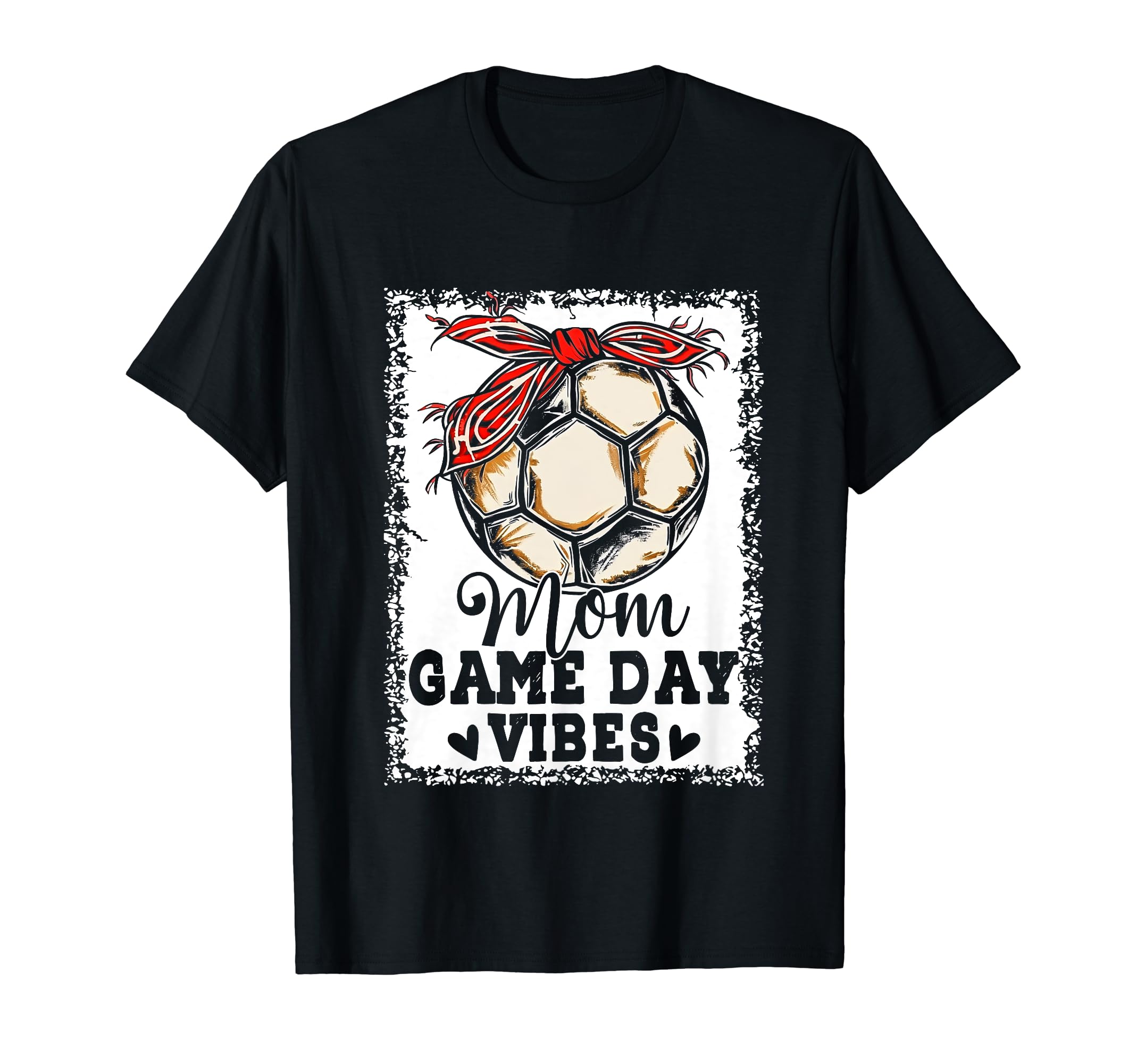 Soccer Mom Bleached Bun Mothers Day T-Shirt - Aesthetic Graphic for Adults - T-Shirt, Sweatshirt, Hoodie