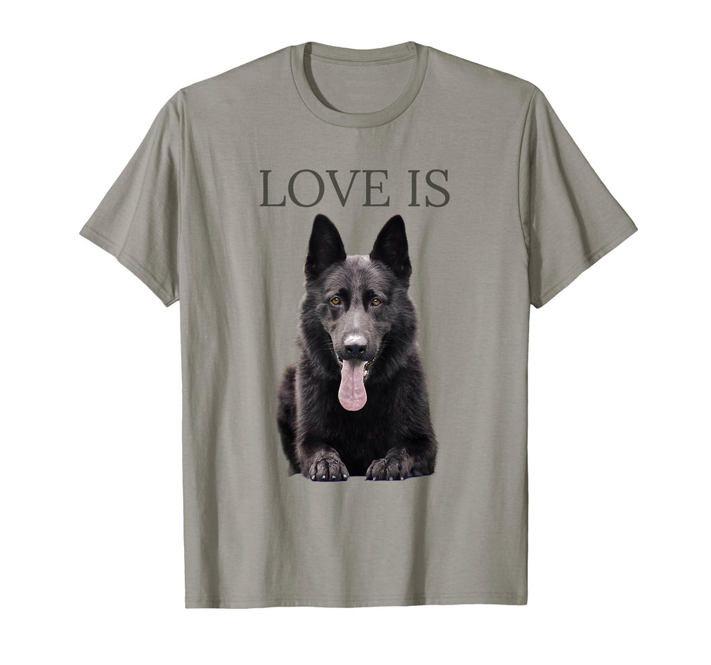 Black German Shepherd Shepard Dog T-Shirt - Aesthetic Graphic for Adults - T-Shirt, Sweatshirt, Hoodie