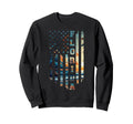 Florida Usa Flag Tropical Beach Sweatshirt - Trendy Graphic Men Women - T-Shirt, Sweatshirt, Hoodie