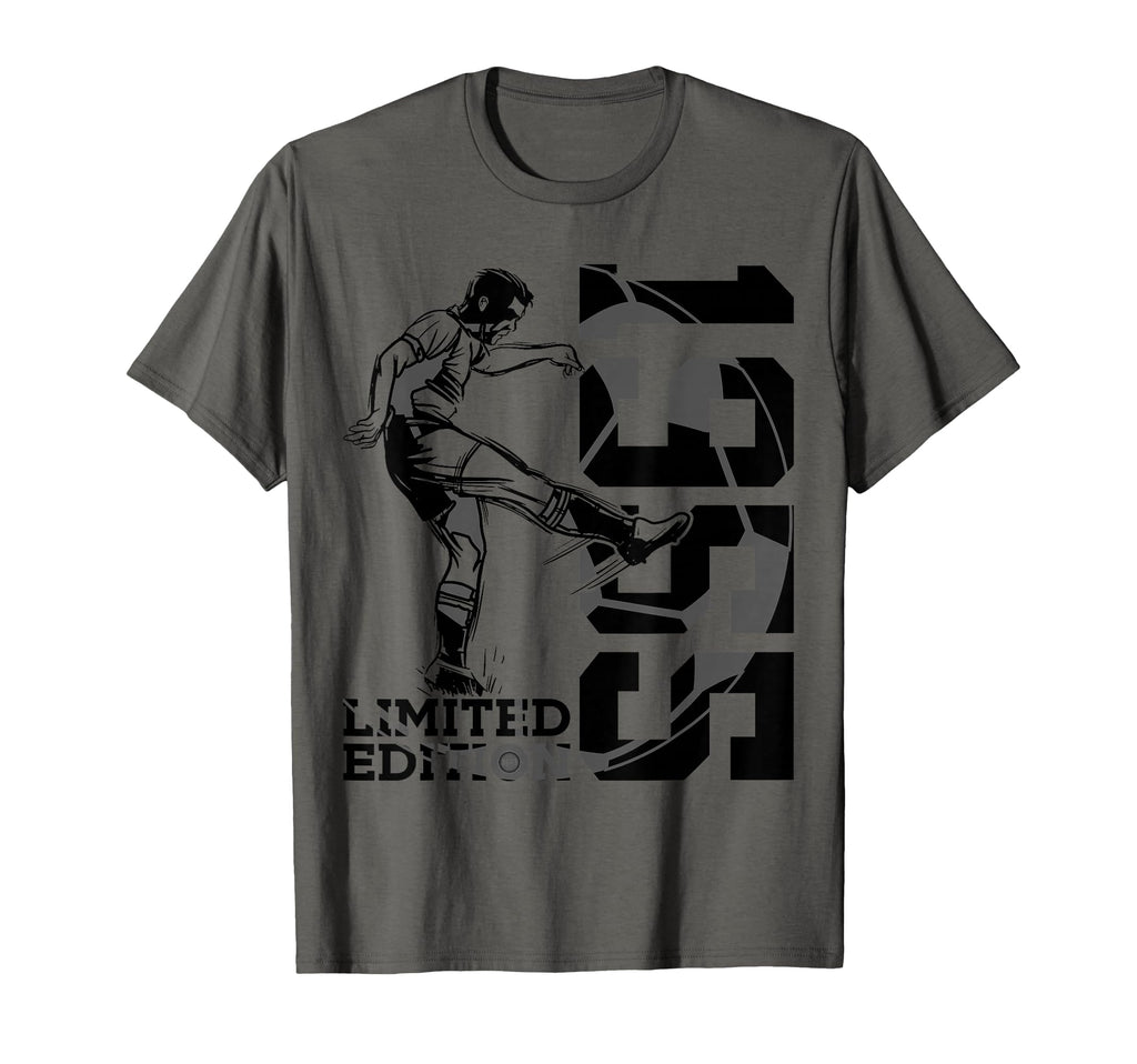 1955 71 Years Soccer 71St Birthday T-Shirt - Trendy Graphic for Adults - T-Shirt, Sweatshirt, Hoodie