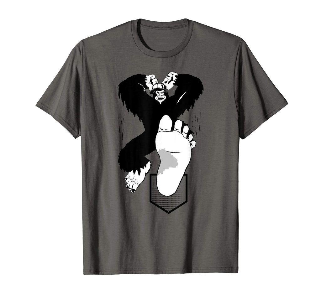 Bigfoot Baseball Player Funny T-Shirt - Casual Everyday Wear Unisex - T-Shirt, Sweatshirt, Hoodie