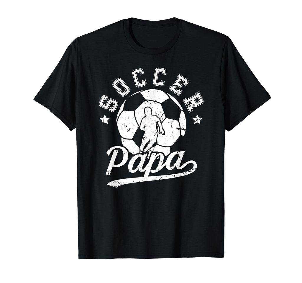 Soccer Papa Grandpa Papa Soccer Player T-Shirt - Aesthetic Graphic Unisex - T-Shirt, Sweatshirt, Hoodie