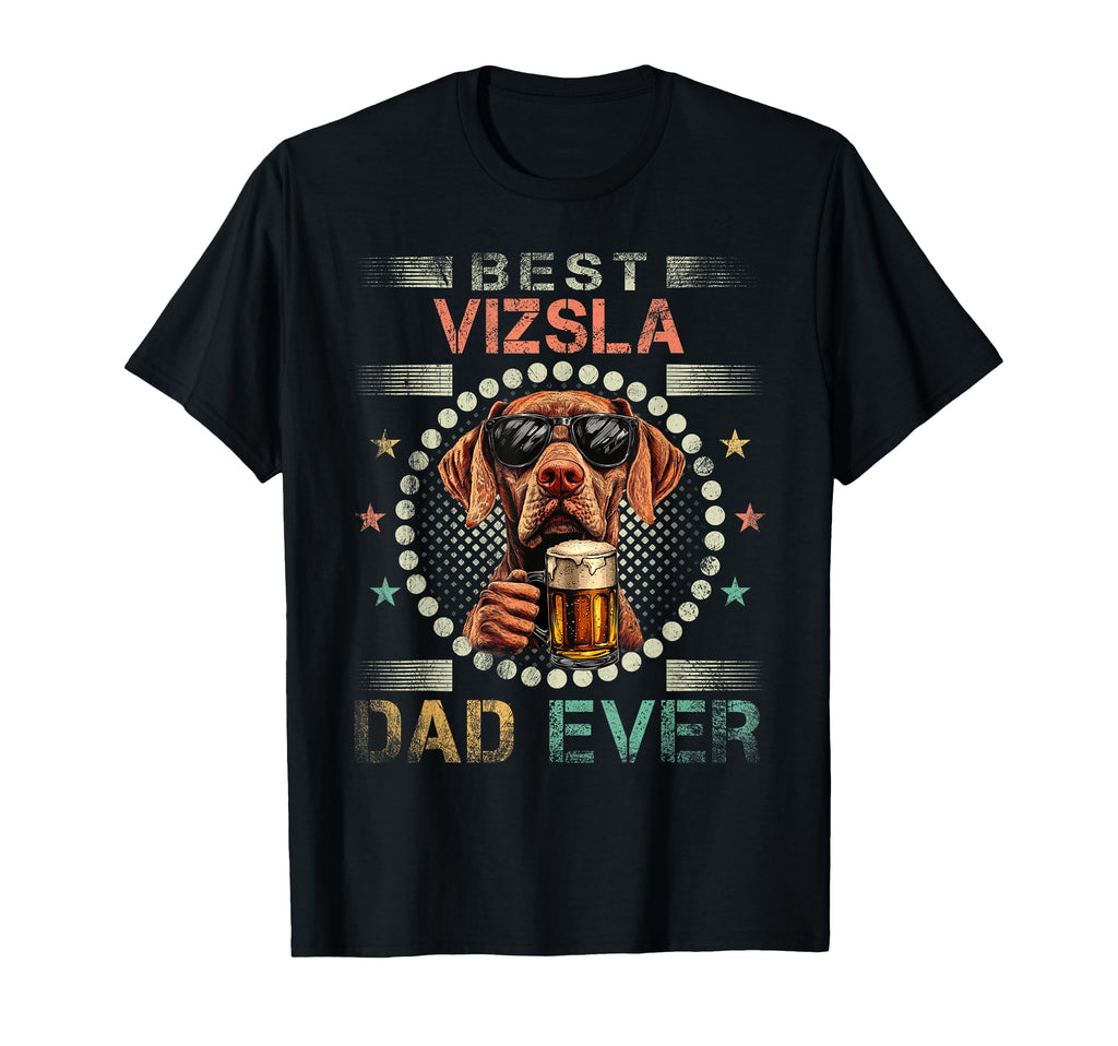 Vizsla Dad Dog Owner Funny Vizsla Dog T-Shirt - Graphic Print for Adults - T-Shirt, Sweatshirt, Hoodie