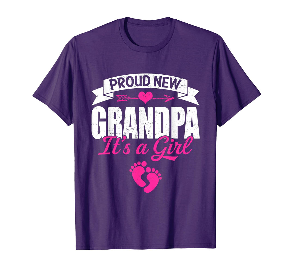 Family Proud New Grandpa Its Gender T-Shirt - Fun Novelty Design Unisex - T-Shirt, Sweatshirt, Hoodie