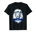 Jewish Israel Flag Lion David Star T-Shirt - Unique Graphic Men Women - T-Shirt, Sweatshirt, Hoodie