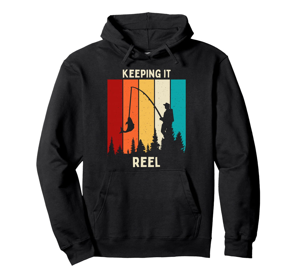Fishing Dad Fishing Grandpa Joke Lucky Hoodie - Streetwear Style Unisex - T-Shirt, Sweatshirt, Hoodie