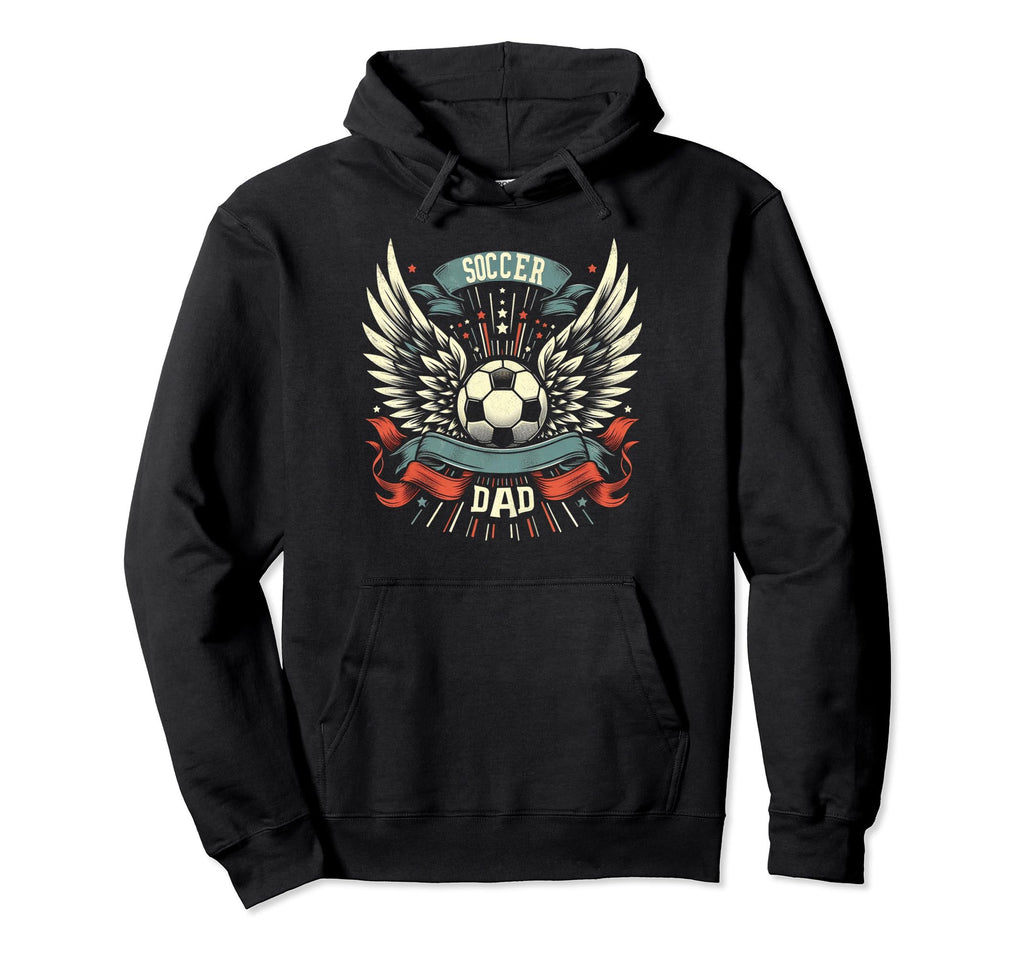 Soccer Dad Family Matching Dad Hoodie - Aesthetic Graphic Men Women - T-Shirt, Sweatshirt, Hoodie