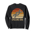Cycling Dna Funny Bike Chain Sunset Sweatshirt - Novelty Apparel Men Women - T-Shirt, Sweatshirt, Hoodie