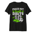 Peace Out Single Digits Im 10 Years T-Shirt - Custom Art Print for Adults - T-Shirt, Sweatshirt, Hoodie