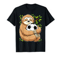 Funny Sloth Playing Soccer T-Shirt - Streetwear Style Unisex - T-Shirt, Sweatshirt, Hoodie