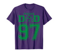 Custom Proud Football Dad Number 97 G T-Shirt - Aesthetic Graphic Unisex - T-Shirt, Sweatshirt, Hoodie