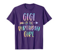 Gigi Birthday Tie Dye Colorful Bday T-Shirt - Novelty Apparel Unisex - T-Shirt, Sweatshirt, Hoodie
