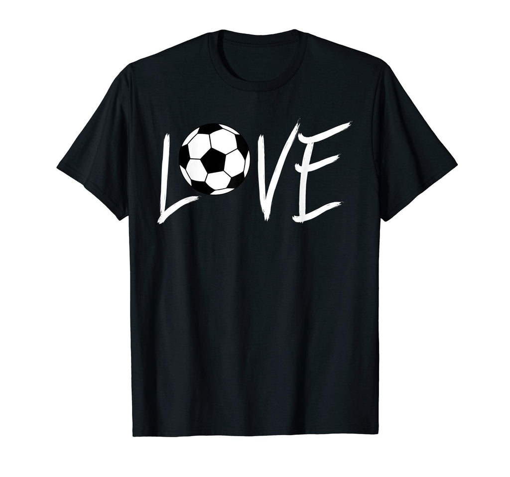 Love Soccer Ball Mom Mother Birthday T-Shirt - Minimalist Print Unisex - T-Shirt, Sweatshirt, Hoodie