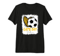 Soccer Game Day Vibes Leopard Soccer T-Shirt - Trendy Graphic for Adults - T-Shirt, Sweatshirt, Hoodie