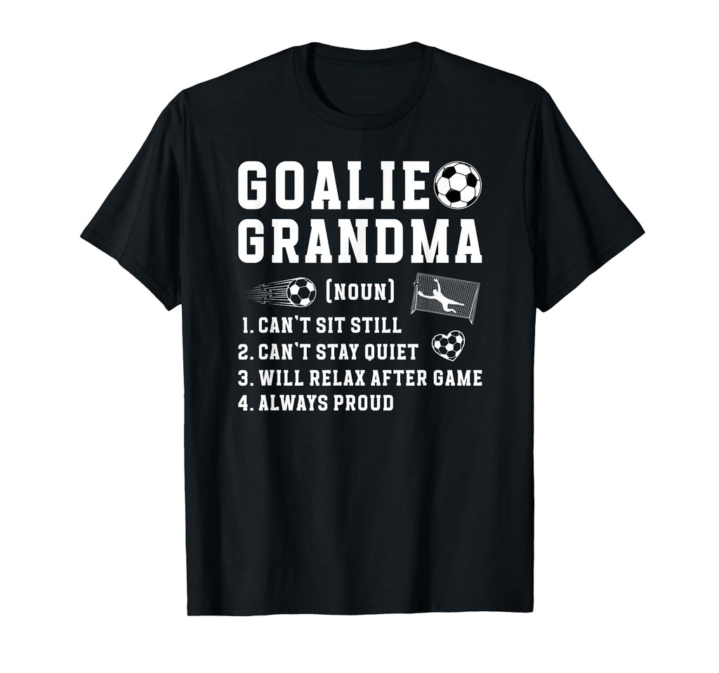 Soccer Goalie Grandma Definition Soccer T-Shirt - Unique Graphic Unisex - T-Shirt, Sweatshirt, Hoodie