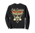 Cat Daddy Sunglasses Cat Fur Dad Papa Sweatshirt - Custom Art Print Unisex - T-Shirt, Sweatshirt, Hoodie