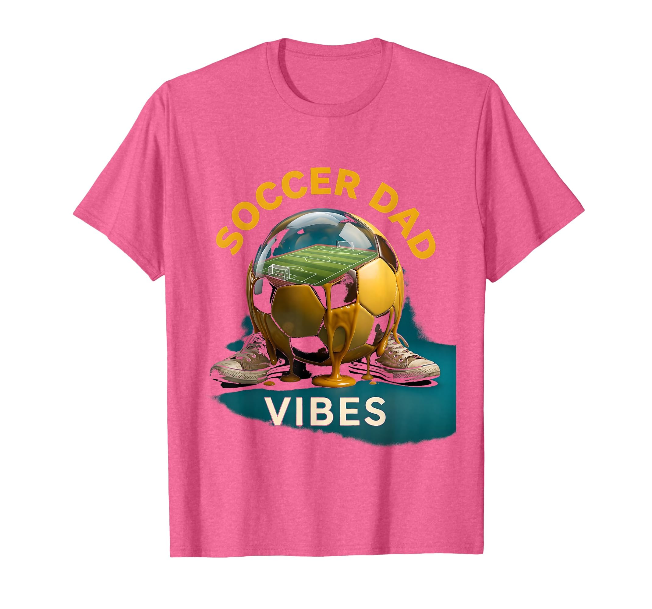 Soccer Dad Vibes Proud Football T-Shirt - Fun Novelty Design Men Women - T-Shirt, Sweatshirt, Hoodie