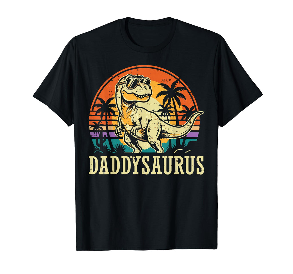 Daddy Trex Dinosaur Daddysaurus Fathers T-Shirt - Custom Art Print Unisex - T-Shirt, Sweatshirt, Hoodie