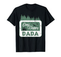 One Happy Dada Camper 1St Birthday T-Shirt - Minimalist Print Men Women - T-Shirt, Sweatshirt, Hoodie