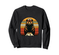 Sunset Papa Bear Nostalgic Fathers Day Sweatshirt - Custom Art Print Unisex - T-Shirt, Sweatshirt, Hoodie