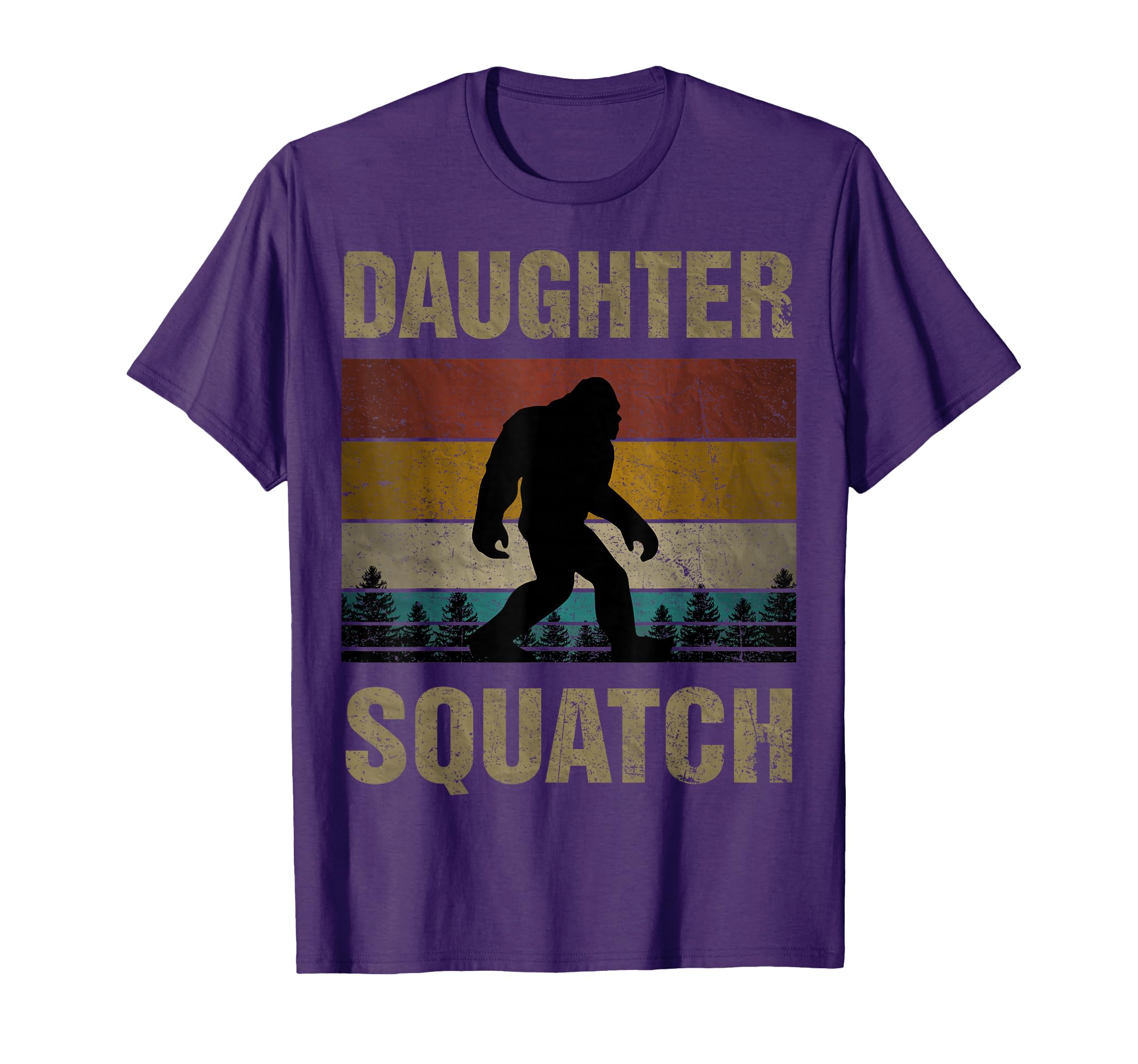 Daughter Squatch Bigfoot Daughter T-Shirt - Graphic Print for Adults - T-Shirt, Sweatshirt, Hoodie