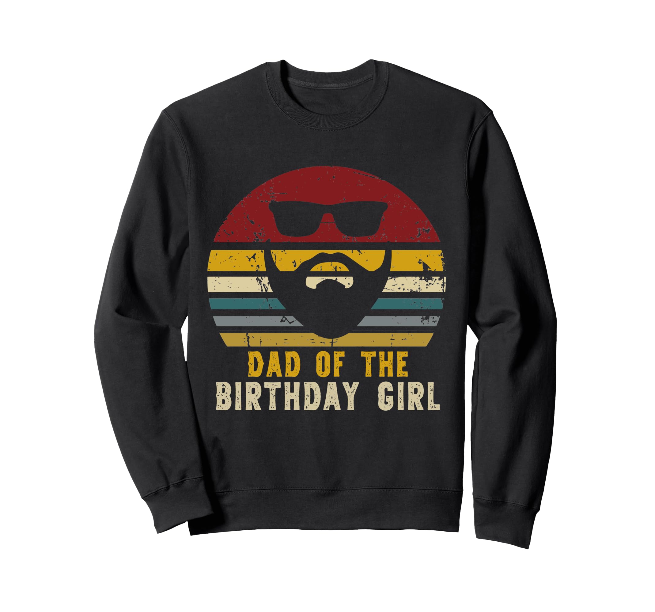 Dad Birthday Rad Dad Sweatshirt - Novelty Apparel Unisex - T-Shirt, Sweatshirt, Hoodie