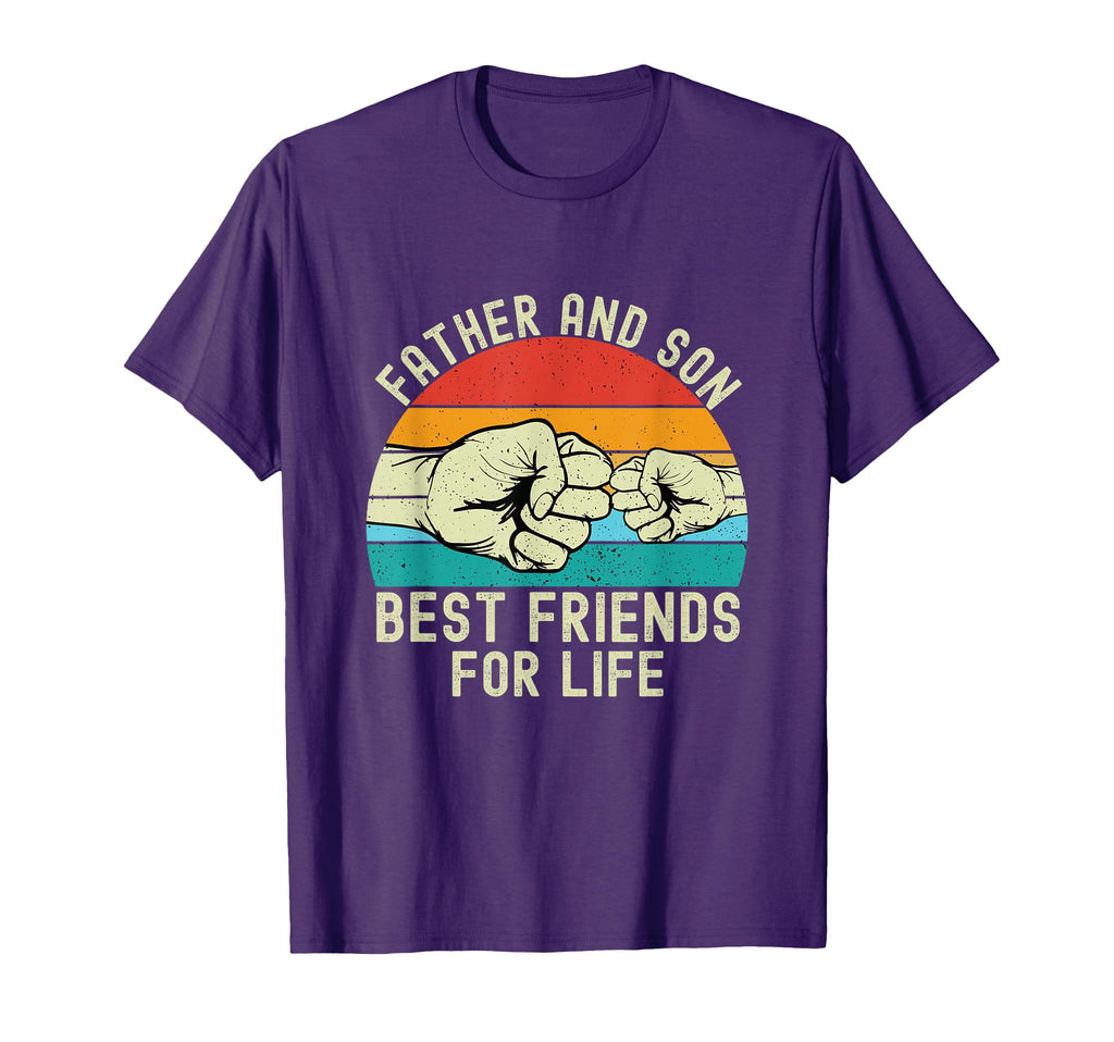 Father And Son Best Friends Life T-Shirt - Minimalist Print for Adults - T-Shirt, Sweatshirt, Hoodie