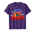Super Dad Superhero Comic Birthday T-Shirt - Minimalist Print for Adults - T-Shirt, Sweatshirt, Hoodie