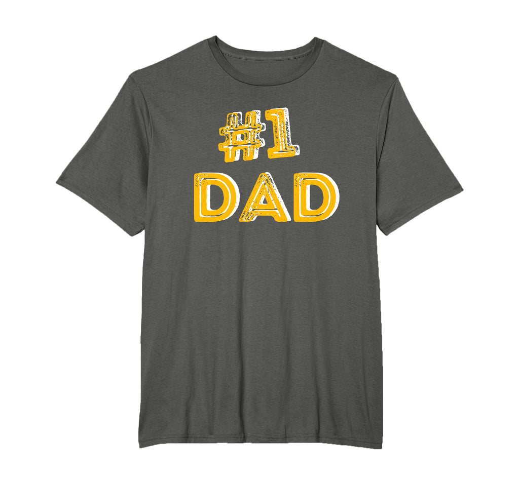 1 Dad Number One Fathers Day Gift Family T-Shirt - Streetwear Style Unisex - T-Shirt, Sweatshirt, Hoodie