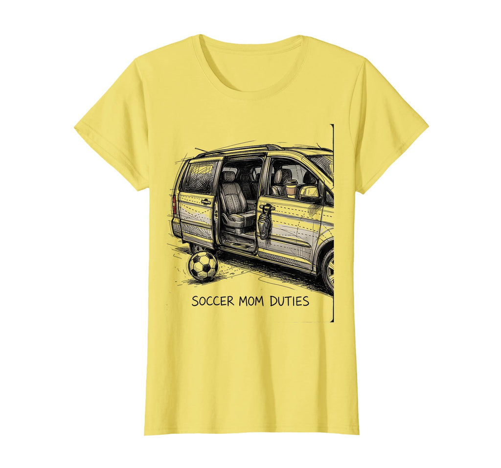 Soccer Mom Duties Soccer Moms T-Shirt - Fun Novelty Design for Adults - T-Shirt, Sweatshirt, Hoodie