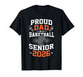 Proud Dad Hockey Senior 2026 Graduation T-Shirt - Graphic Print Men Women - T-Shirt, Sweatshirt, Hoodie