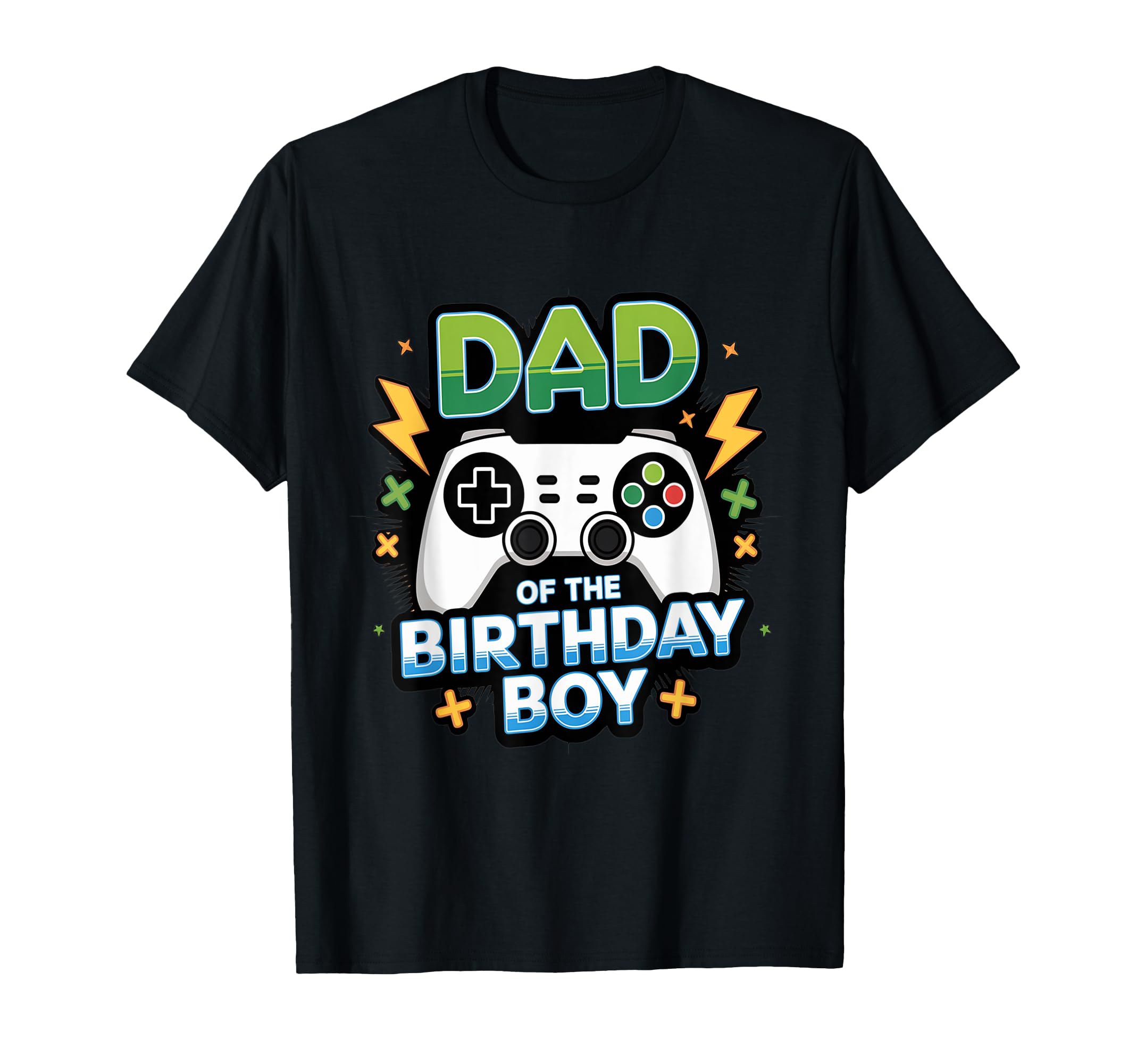 Dad Birthday Matching Video Gamer Birthday T-Shirt - Graphic Print Unisex - T-Shirt, Sweatshirt, Hoodie