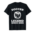 Born 2003 Team Player Sports Soccer T-Shirt - Casual Everyday Wear Unisex - T-Shirt, Sweatshirt, Hoodie