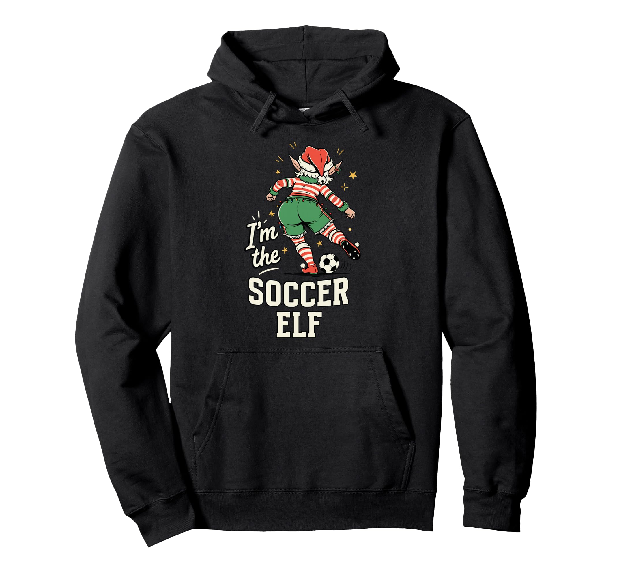 Im Soccer Elf Funny Matching Family Hoodie - Aesthetic Graphic Men Women - T-Shirt, Sweatshirt, Hoodie